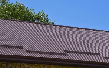 typical Hall Flat corrugated roof uses